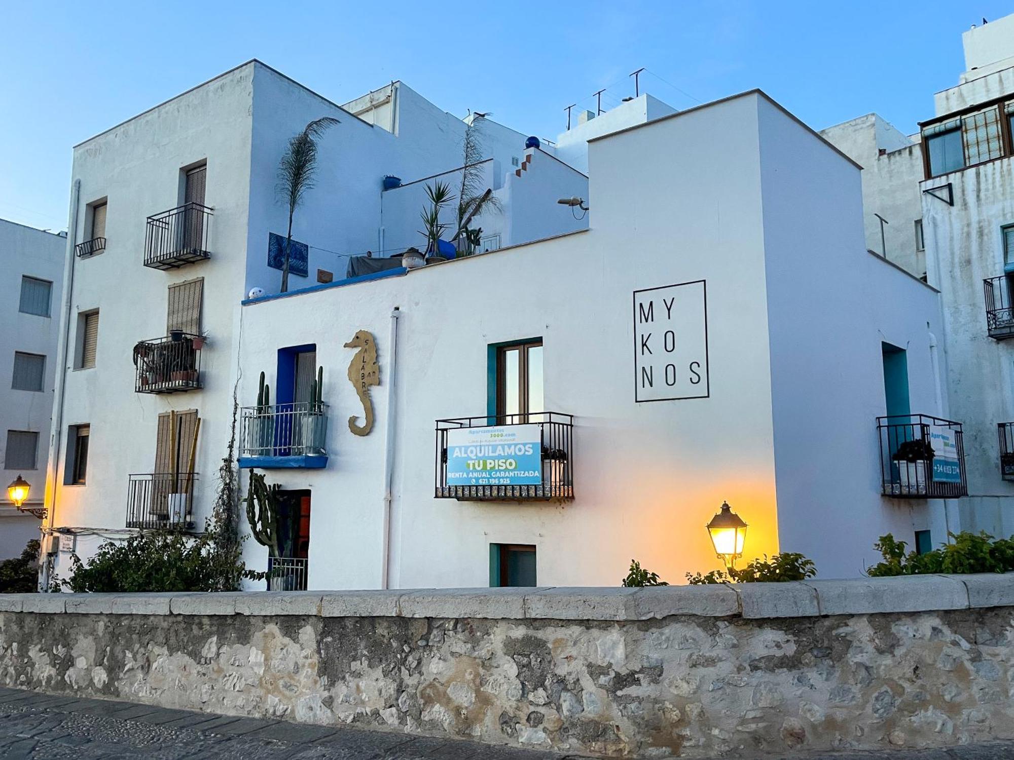 Apartamentos Mykonos 3000 Пеньискола Экстерьер фото